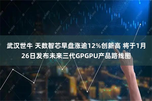 武汉世牛 天数智芯早盘涨逾12%创新高 将于1月26日发布未来三代GPGPU产品路线图
